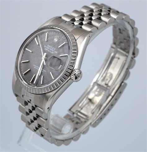 rolex grey datejust|rolex datejust 36 mm.